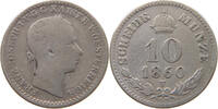 Haus Habsburg 10 kreuzer 1860 V Franz Josef I. 1848-1916. s+ 52.06 £  +  5.20 £ shipping