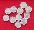 HUNGARY COLLECTION LOT 5 FILLER COLLECTION LOT HUNGARY 5 FILLER TOP 11PC 7G -
