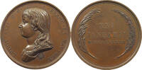 Frankreich Medaille Médaille commémorative de son avènement, époque Restauration, Paris, -