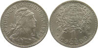 PORTUGAL 1 ESCUDO SHINNY FIELDS FOR EXCLUSIVE USE IN AZORES VERY RARE IN THIS CONDITION -