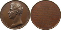 Frankreich Medaille Charles X Paroles du Roi Charles X au corps Municipal de Paris -