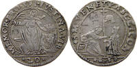 Italien Venedig 20 Soldi PASQUALE CICOGNA 1585-1595 GEROLAMO SEMITECOLO -