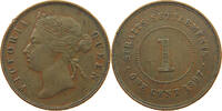 STRAITS SETTLEMENTS CENT Victoria 1837-1901 -