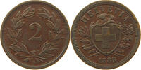 SCHWEIZ 2 RAPPEN -