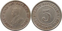 STRAITS SETTLEMENTS 5 CENTS -