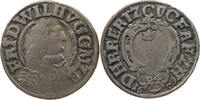 BRANDENBURG PREUSSEN 1/24 TALER Friedrich Wilhelm 1640-1688. -