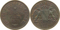 BADEN KREUZER Friedrich I. 1852-1907. -
