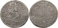 HAUS HABSBURG 15 KREUZER Erzherzog Sigismund Franz 1663-1665. -