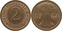 WEIMARER REPUBLIK 2 RENTENPFENNIG -