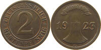 WEIMARER REPUBLIK 2 RENTENPFENNIG -