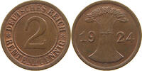 WEIMARER REPUBLIK 2 RENTENPFENNIG -