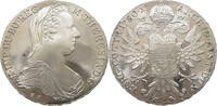 HAUS HABSBURG TALER Maria Theresia (1740-1780) OFFIZIELLE NACHPRÄGUNG -