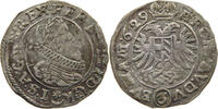 HAUS HABSBURG 3 KREUZER Ferdinand II. 1619-1637 FEHPRÄGUNG DOPPELSCHLAG KOPF, DOUBLE STRUCK HEAD -