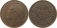 Schweden 1 ore Oskar II. 1872-1907. -