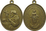 RELIGION MEDAILLE FRANZISKUS VON ASSISI -