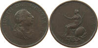 Großbritannien 1/2 penny Georg III., 1760-1820 -
