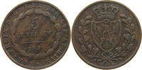 ITALY SARDINIA 5 CENTESIMI Carlo Felice 1821-1831 -