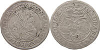 POLAND 6 GROSCHER GROSCHEN Johann Casimir 1649-1668 -