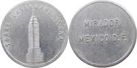 MEXICO TOKEN / JETON SS Mexico El Mirador Torre Latinoamericana Aluminum Token -