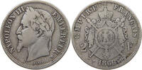 FRANCE 2 FRANCS Napoleon III. (1852-1870) -