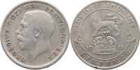 GREAT BRITAIN 6 SIXPENCE George V. (1910-1936) -