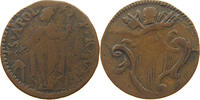 PAPAL STATES QUATTRINO RAVENNA BENEDICT XIV. -