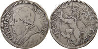 PAPAL STATES 12 BOLOGNINI BIANCO 12 BOLOGNINI BOLOGNA RARE CLEMENS XIII. -