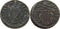 PAPAL STATES QUATTRINO BENEDETTO XIV. GUBBIO -