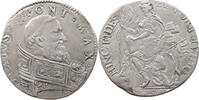 PAPAL STATES TESTONE BOLOGNA SIXTUS V. VERY RARE -