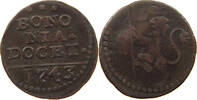 PAPAL STATES QUATTRINO BOLOGNA -
