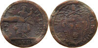 PAPAL STATES QUATTRINO GUBBIO INNOZENZ XII. -