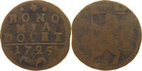 PAPAL STATES QUATTRINO 1725 BOLOGNA -