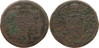 PAPAL STATES 1/2 BAIOCCO CLEMENS XII. 1730-1740 -