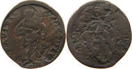 PAPAL STATES QUATTRINO GUBBIO CLEMENS XII. 1730-1740 -