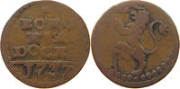 PAPAL STATES QUATTRINO BOLOGNA CLEMENS XII. 1730-1740 -