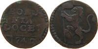 PAPAL STATES QUATTRINO BOLOGNA BENEDICT XIV. 1740-1758 -