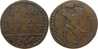 PAPAL STATES QUATTRINO BOLOGNA BENEDICT XIV. 1740-1758 -