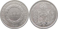 BRAZIL 500 REIS Pedro II. 1831 - 1889 -