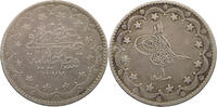 TURKEY OTTOMAN 20 KURUS Abdul Aziz (1861-1876) -