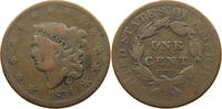 USA LARGE CENT CORONET HEAD -
