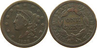 USA LARGE CENT CORONET HEAD -