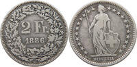 SCHWEIZ 2 FRANKEN FRANCS -