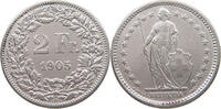 SCHWEIZ 2 FRANKEN FRANCS -