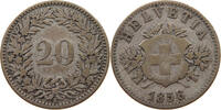 SCHWEIZ 20 RAPPEN -