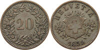 SCHWEIZ 20 RAPPEN -
