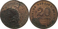 ARGENTINA MEDAL 20 CENTAVOS CIGARRILLOS HABANOS MONTERREY -