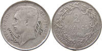 BELGIUM 2 FRANCS ENGRAVED 1914 / 15 WW1 -