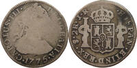 BOLIVIA 2 REALES 1775 JR Carlos III. 1759-1788. S 43.38 £  +  5.20 £ shipping