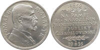 CZECHOSLOVAKIA MEDAL SILVER MEDAL 1935 MASARYK -