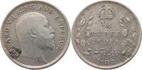 Indien British 1/4 Rupee -